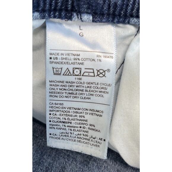 Old Navy Drawstring Cloth Cotton Bermuda Shorts Size Large - Picture 4 of 5